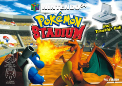 Pokémon Stadium Cover